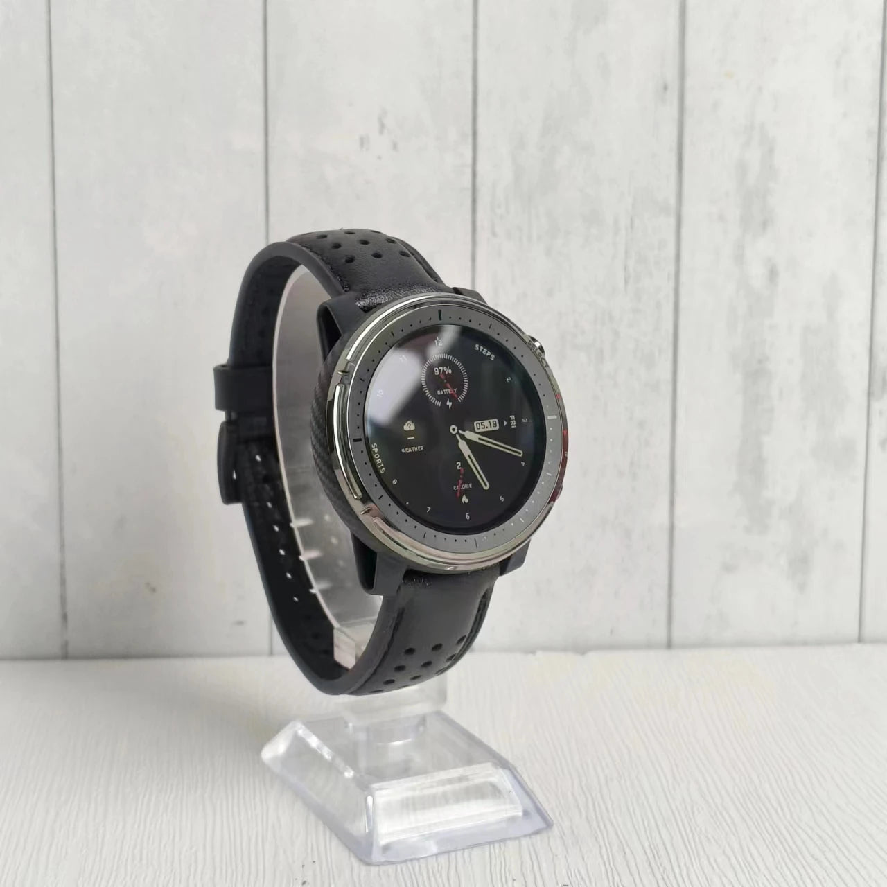 Amazfit Smart Watch Stratos 3 For Men Smartwatch with GPS Bluetooth and 5ATM Waterproof Display Demonstration Machine No Box