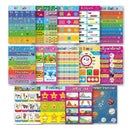 C4DC English Words Vocabulary Learning Chart Cartoon Picture Kids Early