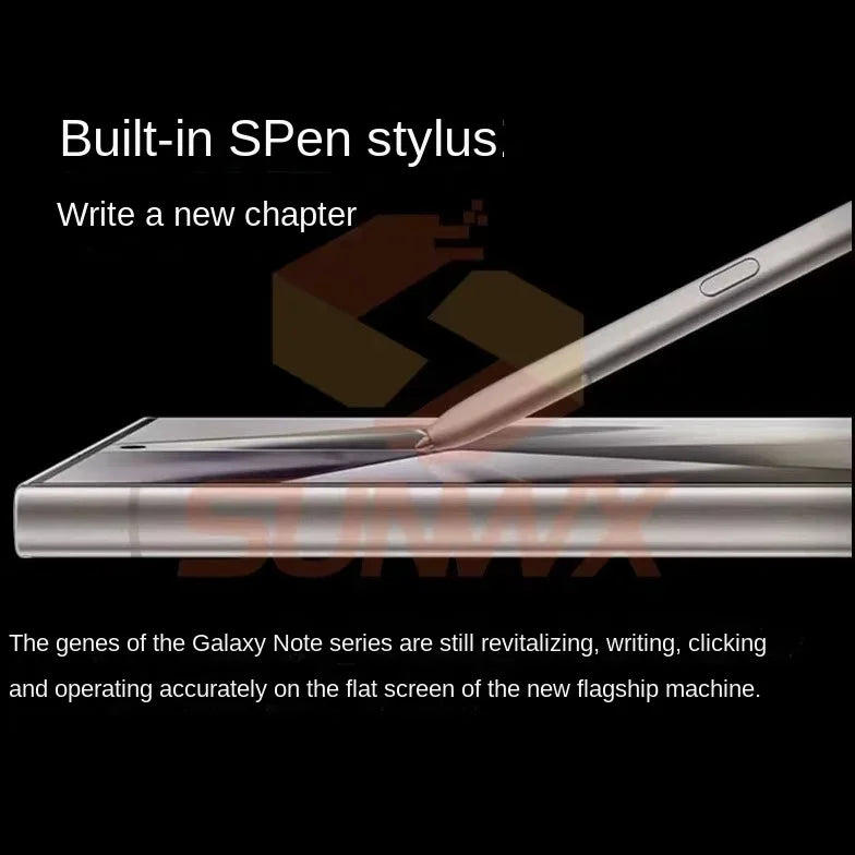 Original New Stylus For Samsung Galaxy S24 Ultra Touch Screen Stylus S Pen Pencil With Bluetooth function support air command