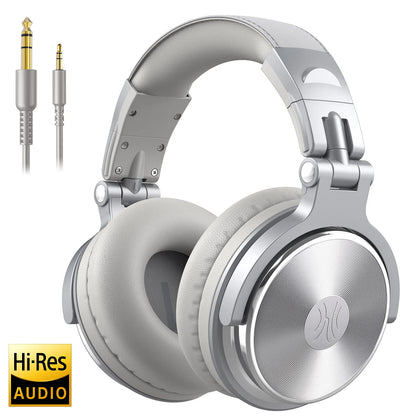 Oneodio Pro 10 Wired Headphones Over Ear Hi-Res Audio Wired Headset With Microphone Studio DJ Stereo Headphones 3.5mm/6.35mm