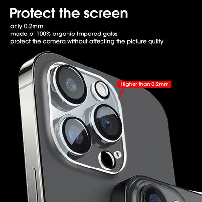 4/1PCS HD Cámara Trasera Vidrio Templado para iPhone 13Mini 13 14 15 16 Pro Max Protectores de Pantalla de Lente Trasera Película de Vidrio Antiarañazos