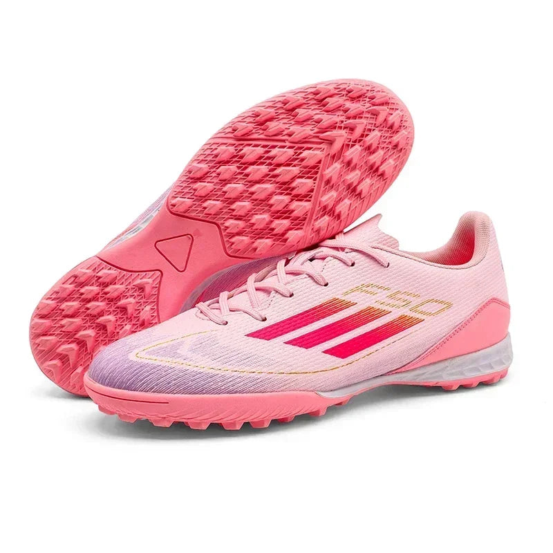 New Men Soccer Shoes Match Ultralight Breathable Football Boots Long Spikes Sneakers Indoor Cleats Training Drop Shipping