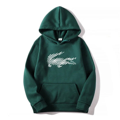 Men's and Women's Hoodie Sweatshirt Fashion Print Black Gray Pink Hooded Hip Hop Wool Hoodie Men's Brand Hoodie Street Clothing