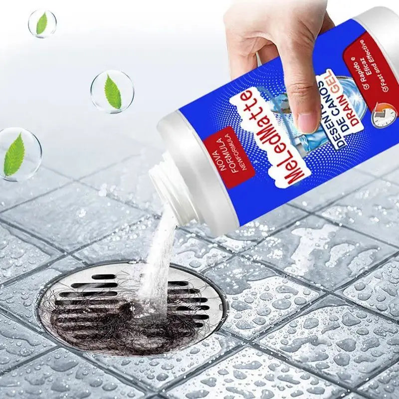 100g poderoso agente de dragagem de tubulação de cozinha draga desodorante pia do vaso sanitário dreno limpador de esgoto ferramentas de limpeza doméstica