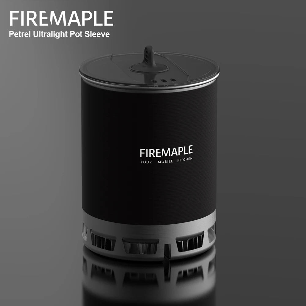 Fire-Maple G3 Petrel Ultralight Pot Neoprene Sleeve Lightweight Outdoor High Efficiency Heat Exchanger Pot for Hiking Travel