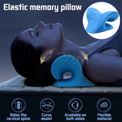 U Shaped Pillow Cervical Spine Massage Pillow Gravity Shiatsu Cervical Massage Pillow Neck and Shoulder Repair Neck Relaxation