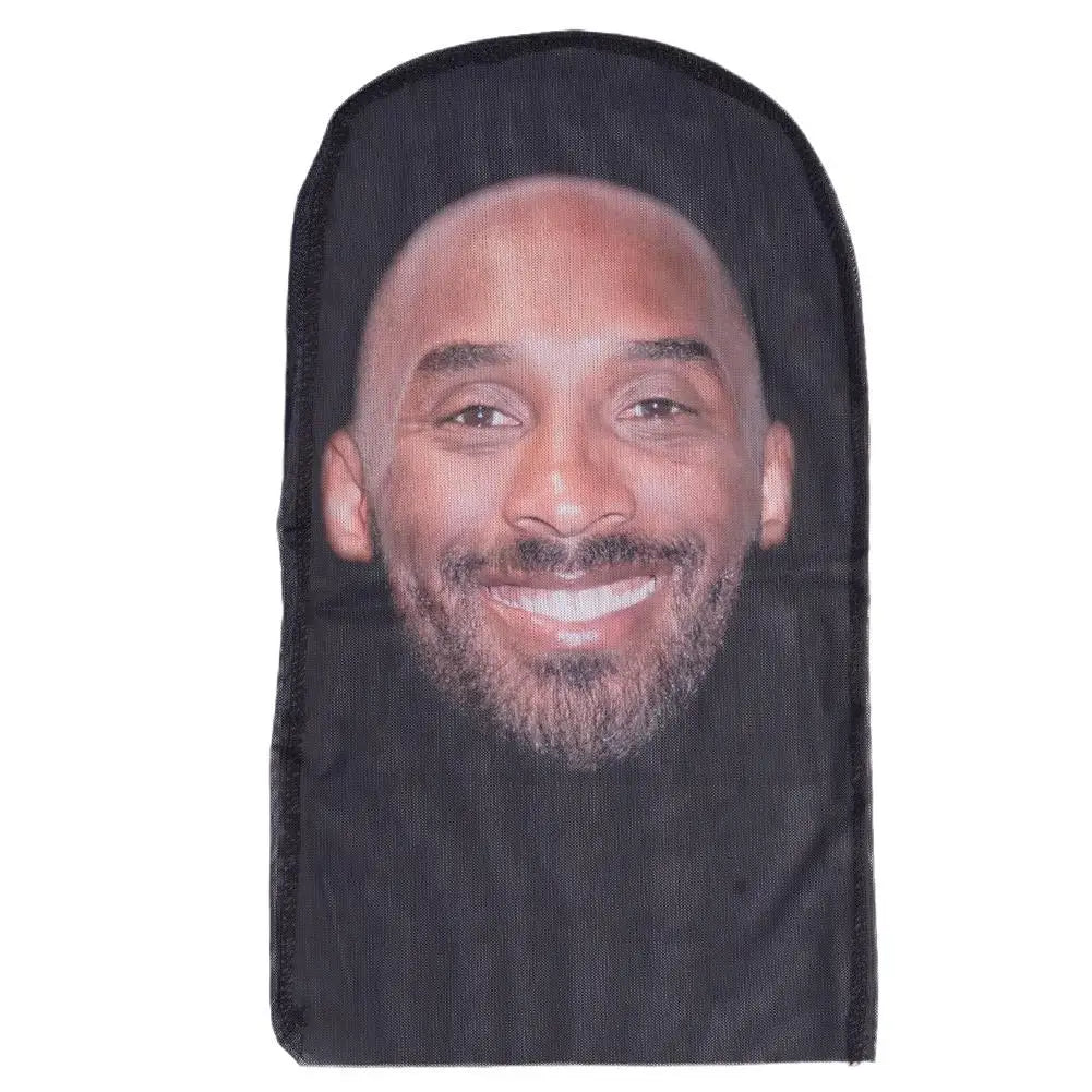 Máscara creativa de Kanye con impresión 3D, malla elástica, máscara facial completa, tocado para cosplay, artículos novedosos, accesorios de fiesta para cosplay para hombres y mujeres