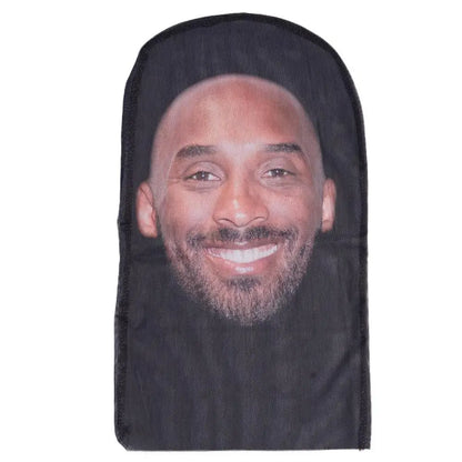 Máscara creativa de Kanye con impresión 3D, malla elástica, máscara facial completa, tocado para cosplay, artículos novedosos, accesorios de fiesta para cosplay para hombres y mujeres