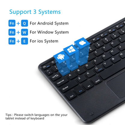 Keyboard Case for Xiaomi Mi Pad 6 Pro Keyboard Case For Redmi Pad SE 11 Inch 2023 Tablet Cover MiPad 5 Pro Case with Keyboard