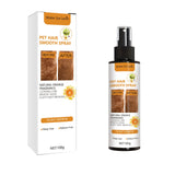 100g Pet Hair Smoothing Care Spray Contains Mild Ingredients, Deeply Moisturizing and Moisturizing Hair. One Spray Can Soften Your Pet Hair More Smooth and Shiny.