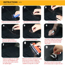 Kit de reparación de arañazos y grietas en ventanas de vidrio mejorado de 1 pieza, herramientas de bricolaje para parabrisas, arañazos de vidrio, cuidado del automóvil, herramienta de reparación de ventanas