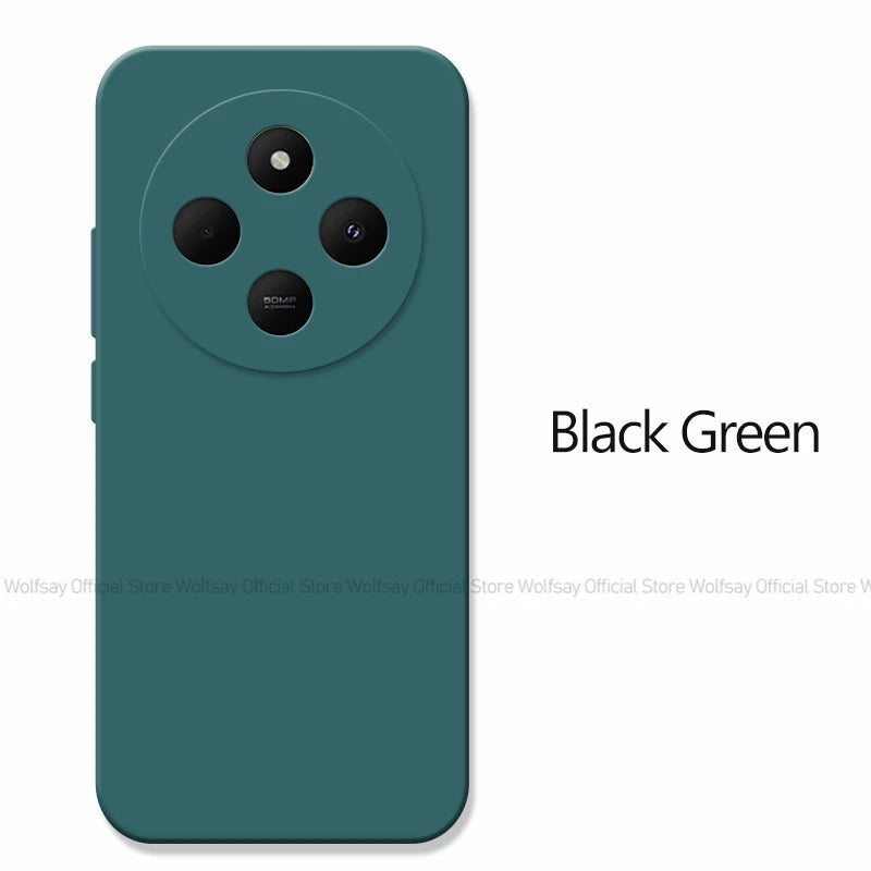 Funda para Xiaomi Redmi 14C 4G, carcasa de silicona líquida de lujo de TPU a prueba de golpes para Xiaomi Redmi 14C