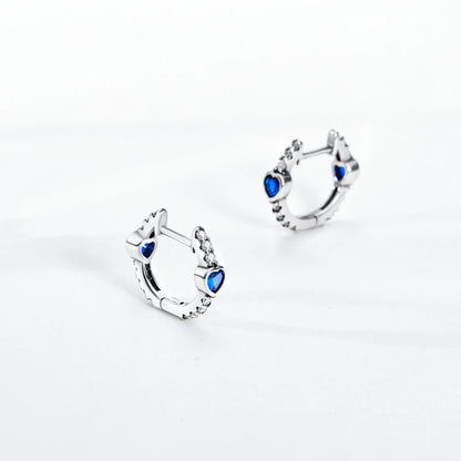 Real 925 Sterling Silver Colorful Dragonfly Butterfly Animal Earrings For Women Exquisite Birthday Anniversary Jewelry Gifts