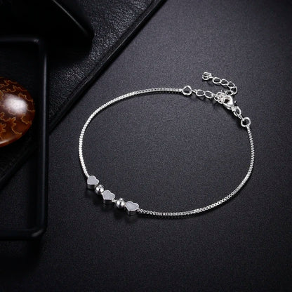 Fine 925 sterling silver Cadeia estrelas Pulseiras para as mulheres Encantos designer de moda festa Jóias Presentes De Casamento Feriado