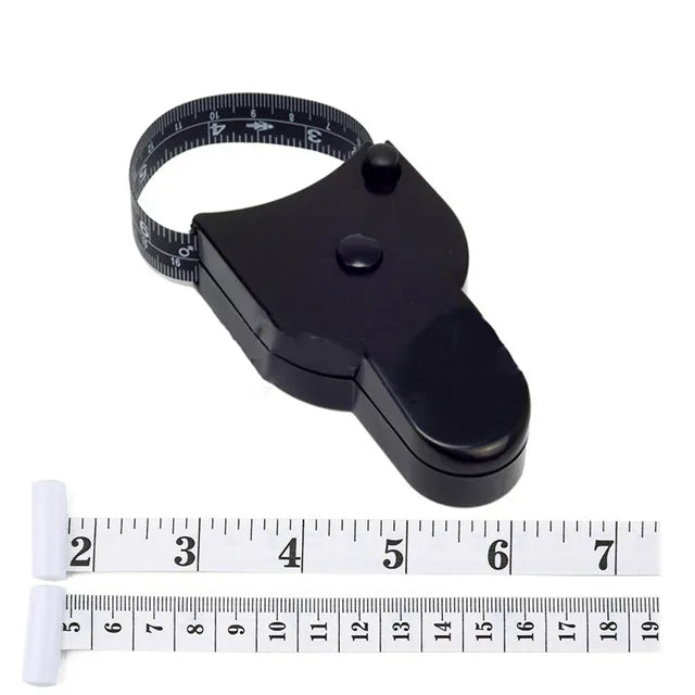 Cinta métrica autoajustable de 150 cm/60 pulgadas para cintura, pecho y piernas. 