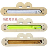DIY Montessori  Busy Board Material Accessories Rainbow Card Water Pipe Aid Early Education Learning Skill Toy Wooden Toys Gifts