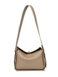New Genuine Leather Luxury Designer Women's Shoulder Crossbody Underarm Bags Cowhide Ladies' Large Capacity Tote Bag Fashion Purse