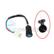 Motorcycle Electric Door Lock 4 Male Plug Ignition Key Switch For 50cc 110cc 125cc 150cc 250cc ATV QUAD Dirt Bike Accessories