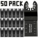 10/60/100Pcs Oscillating Saw Blade Multi Tools Blades Multi-Function Renovator Cutter Blade For Wood Metal Fast Cutting Blade