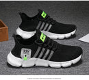 Breathable Mesh Men Shoes Trendy Lightweight Walking Flats Plus Size Male Tennis Sneakers Outdoor Running Fitness Shoes 2024