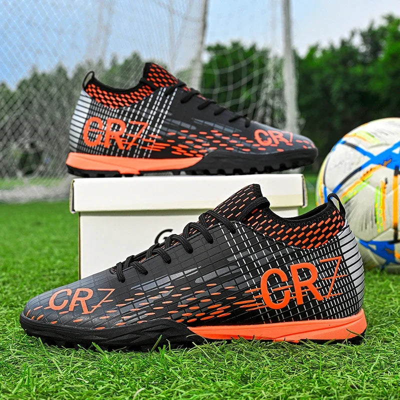 Men Football Shoes Society Soccer Shoes Original Professional Outdoor Training Top Quality Sneaker Long Spikes Football Boots