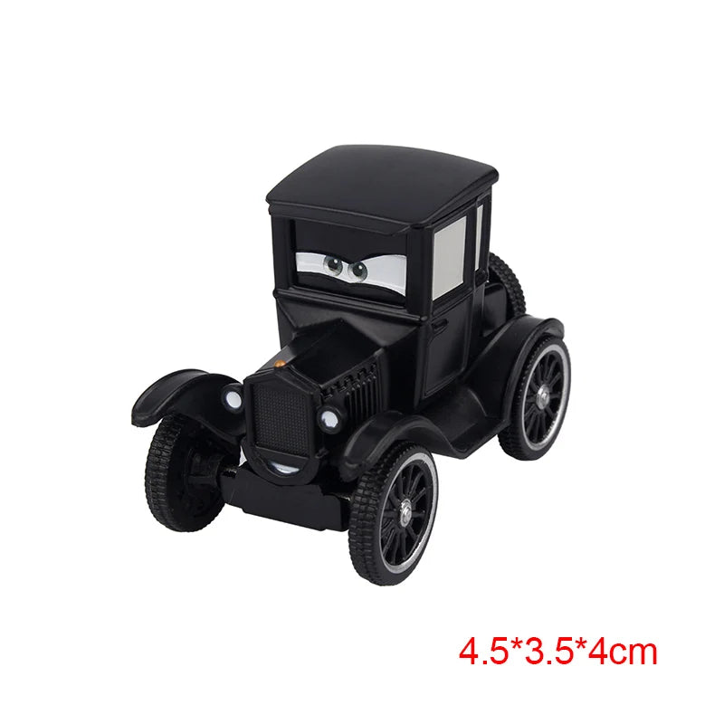 Disney Pixar Cars 3 2 Metal Diecast Car Toy Lightning McQueen Queen of England Fritter Miss For Kids Boy Birthday Toy Car Gifts