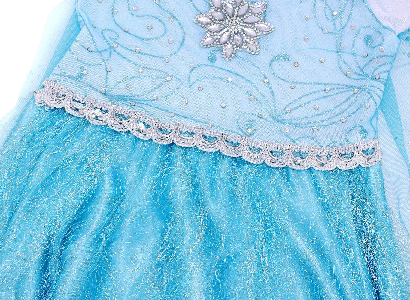 Snow Queen Elsa Dresses for Girls Costumes Kids Cosplay Halloween Princess Children Gowns Clothing Party Dresses Outfits 2-10Yrs