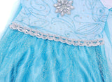 Snow Queen Elsa Dresses for Girls Costumes Kids Cosplay Halloween Princess Children Gowns Clothing Party Dresses Outfits 2-10Yrs