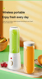 New Portable Automatic Juice Press Fruit Juice Blender USB Rechargeable Wireles Mini Juice Press Kitchen Tools Baby Food Blender