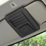 Visor Storage Multi-Pocket Car Sun Visor Document Storage Multi-functional Pen Card Glasses Clip Holder Organizer Interior Acces