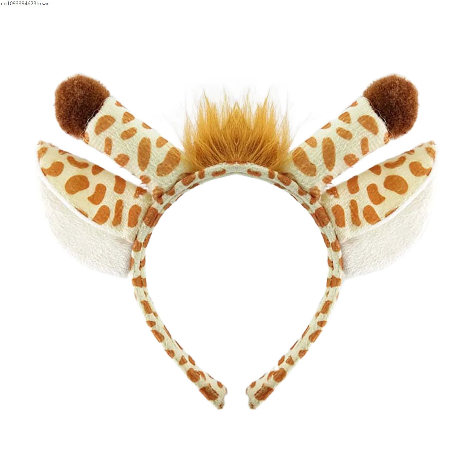 Kids Giraffe Cosplay Costume Set Animal Ears Tail Bow Tie Tutu Skirt Fancy Adult Child Props Halloween Party Carnival Birthday