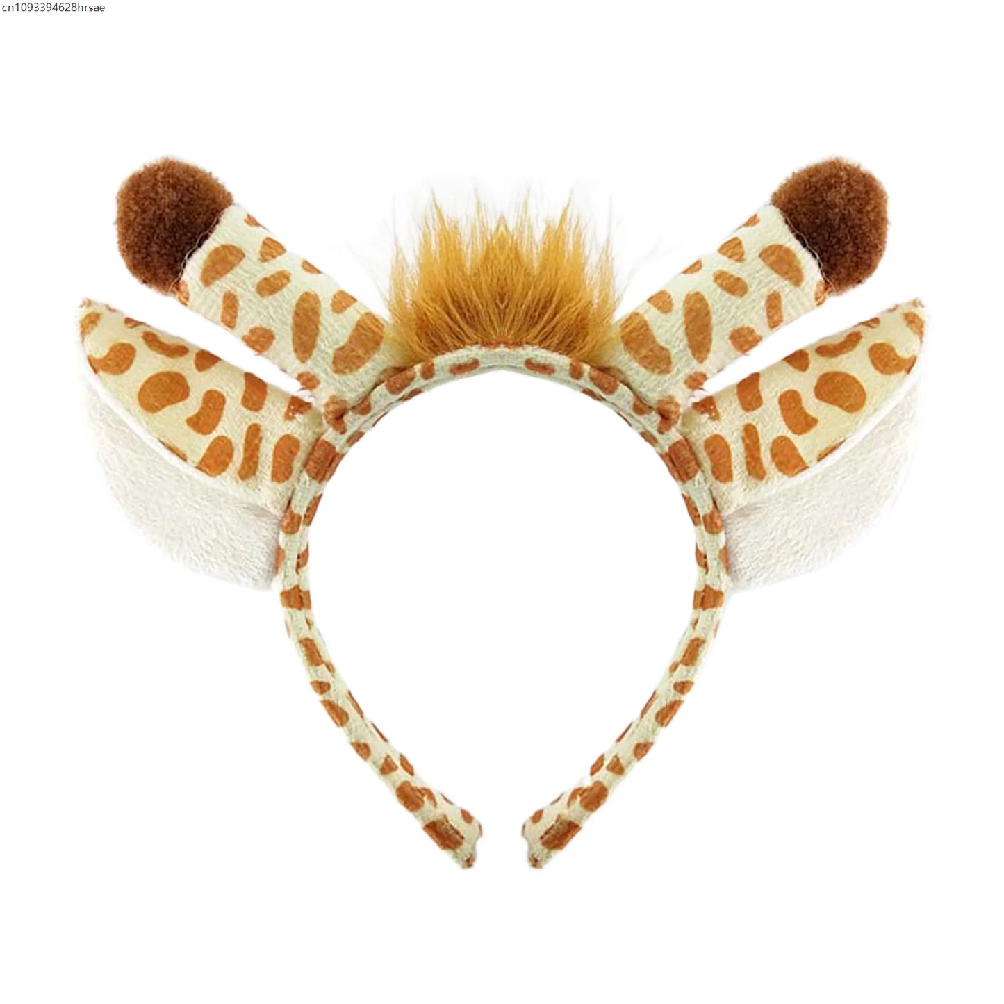 Kids Giraffe Cosplay Costume Set Animal Ears Tail Bow Tie Tutu Skirt Fancy Adult Child Props Halloween Party Carnival Birthday