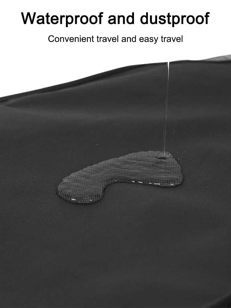 Luggage Compartment Protective Cover Wear Resistant Non Woven Fabric Thickened Dust Cover Durable Travel Case Cover Black Travel