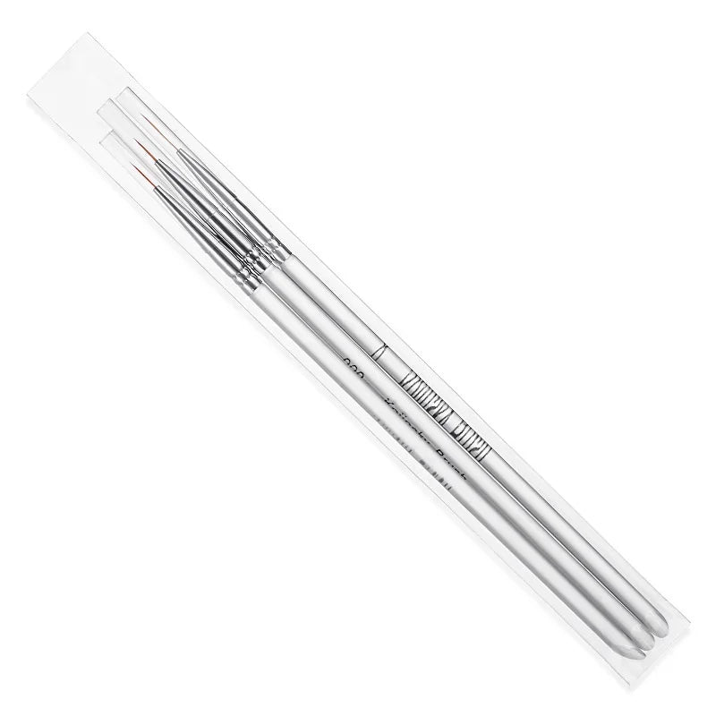 French Stripe Nail Art Liner Brushes Set Manicure Drawing Painting Pen Manicure Nails Line Painting Pen Nail Art Supplies