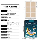 42Pcs Disposable Anti Snoring Stickers For Night Sleep Lip Nose Breathing Nasal Strips For Snoring Children Adult Stick
