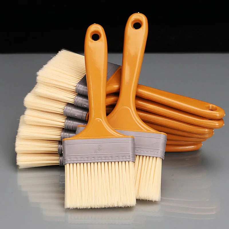 5PCS Multifunction Plastic Handle Paint Brushes for Wall and Furniture Paint Tool Set Painting Brushes Artist Paint Brushes