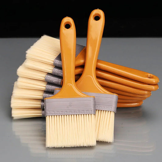 5PCS Multifunction Plastic Handle Paint Brushes for Wall and Furniture Paint Tool Set Painting Brushes Artist Paint Brushes