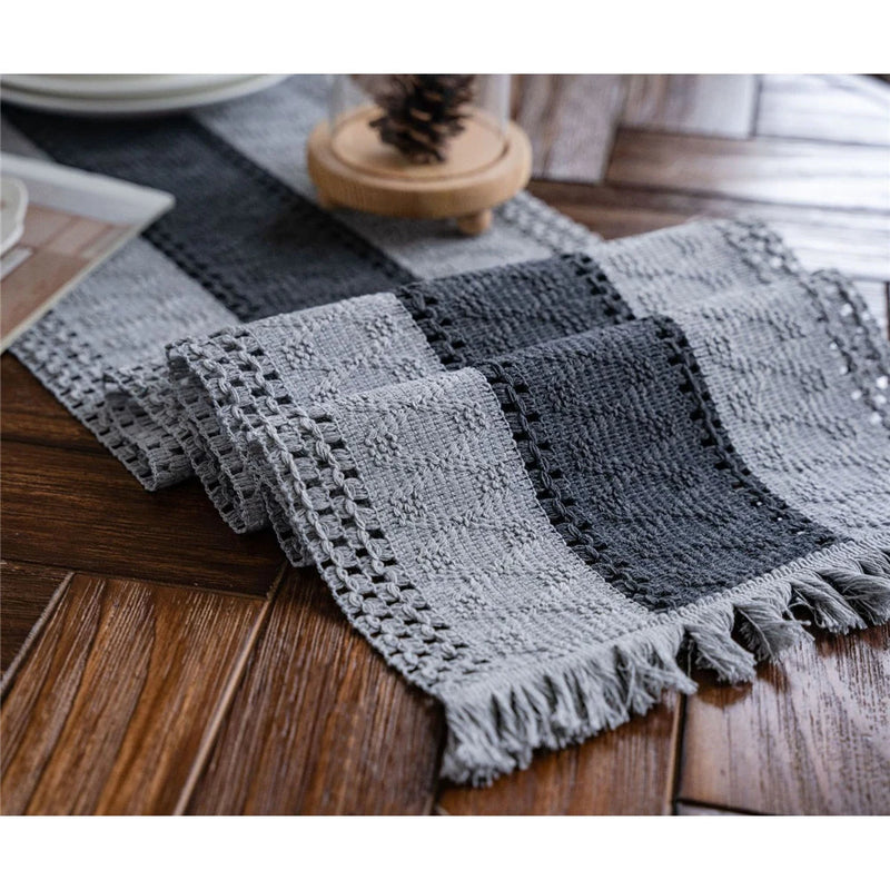 Cotton Linen Placemats For Dinner Table Macrame Modern Accessory Kitchens Underplate Party Wedding Table Decor Place Mats Set