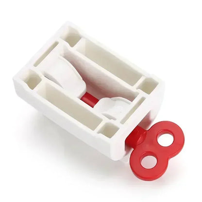 Exprimidor de pasta de dientes con clip, limpiador facial, prensa manual, accesorio multifuncional para el baño. 