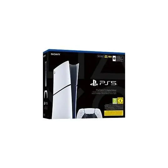 The PlayStation 5 Slim Digital Chassis E 825GB offers a compact design with an 825GB SSD for ultra-fast loading, immersive 4K gaming, and advanced features like ray tracing and 3D audio, perfect for retro game console enthusiasts.