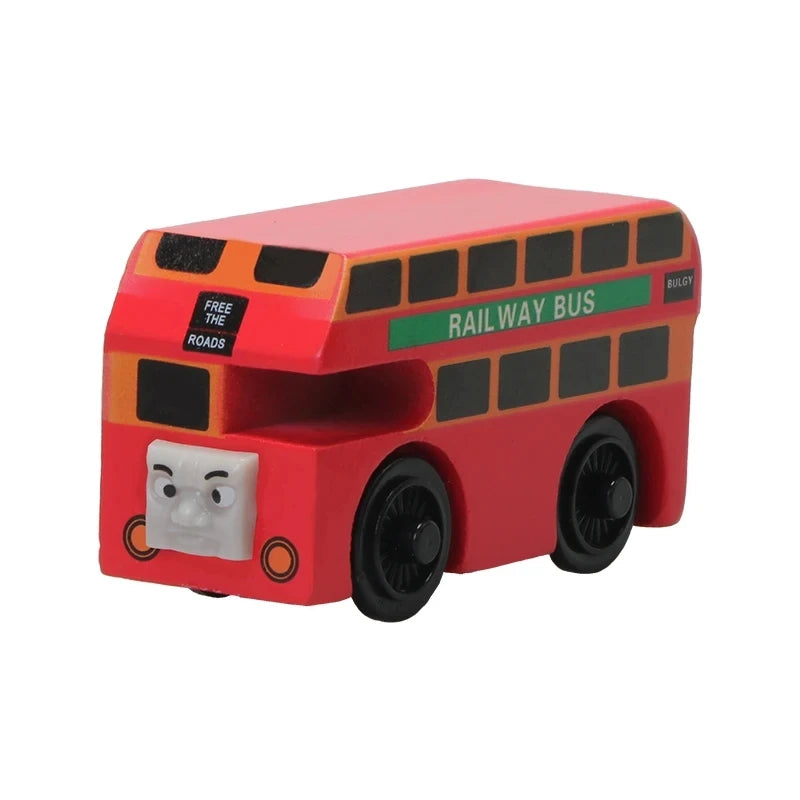 Thomas And Friends Wooden Trains Magnetic Connectable Track Trains Toys Handel Molley Lady Diesol Oliver Donald Educational Toys