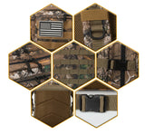 QT&amp;QY Tactical Backpacks Outdoor 45L Large Capacity Man 3 Days Molle Hking Bags For Outdoor Trekking Camping Backpack
