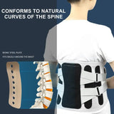 Lumbar Support Belt for Disc Herniation, Orthopedic Strain, and Pain Relief. Back Posture Corset, Spine Decompression Brace
