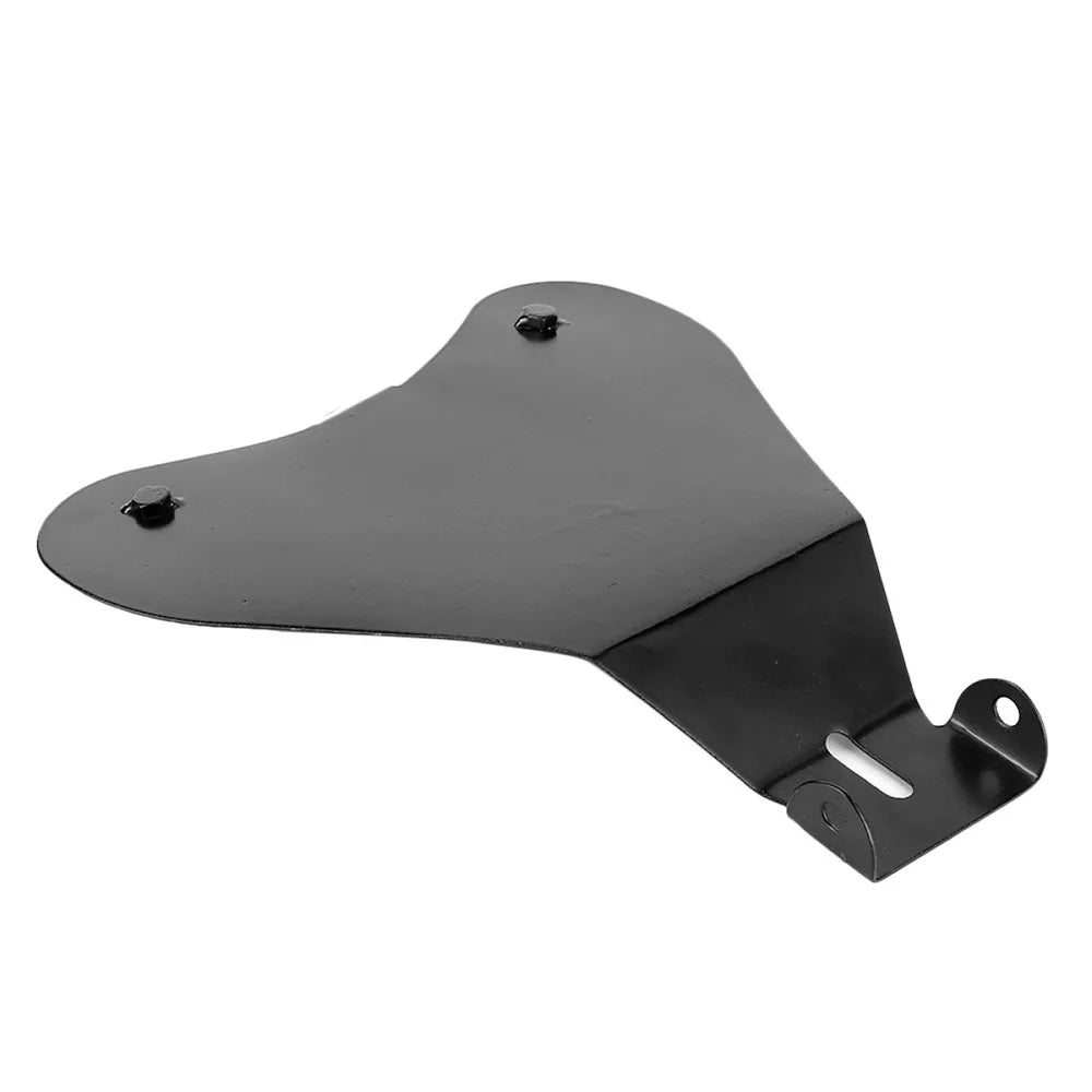 Motorcycle Universal Brown PU Solo Driver Seat Springs Bracket Mount Kit For Harley Honda Yamaha Suzuki Indian Triumph BMW ATV