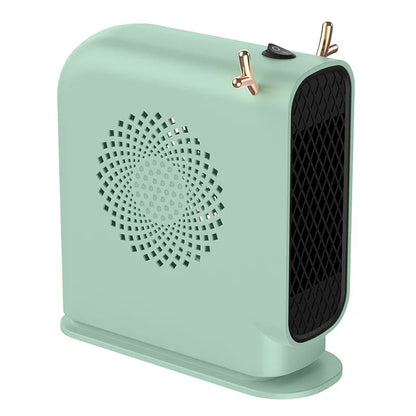 Mini calentador eléctrico portátil de calentamiento rápido, ahorro de energía, dispositivo de calentamiento portátil, ideal para uso doméstico y calefacción de dormitorios.