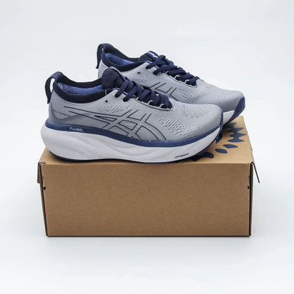 Zapatillas de running Asics Nimbus 25 originales para hombre, amortiguación y estabilidad. Zapatillas deportivas Asics unisex.