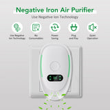 Air Purifier Plug In Negative Ion Ionizer Air Purifier for Household Quiet Operation Ionizer Mini Air Cleaner Toilet Deodorant