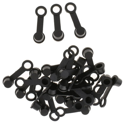 Tapón de purga de frenos, tapa de engrasador, cubierta de goma, accesorio negro para motocicleta y coche (20 unidades, 3040 unidades) 