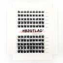 5D DIY Cluster Invisible band Lashes Segmented Bundle Thick Eyelashes Extension Russian Volume Individual False Lashes Cilios