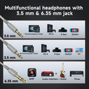 Oneodio Pro 10 Wired Headphones Over Ear Hi-Res Audio Wired Headset With Microphone Studio DJ Stereo Headphones 3.5mm/6.35mm